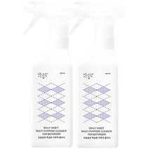 오늘습관 욕실용 다목적 클리너, 400ml, 2개