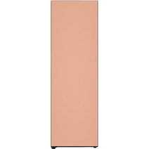 LG전자 컨버터블 패키지 냉장전용고 우터치 / 우열림 386L X322GH3SK 방문설치, 오브제컬렉션 크림 피치, X322AA3(X322GH3SK)