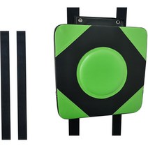 순잠 가정용 벽걸이 복싱 타겟 샌드백 + 2줄 백테이프 벨크로, 그린