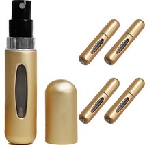 알퍼퓸 서브너 공병 스프레이 5ml, 매트골드, 5개