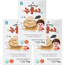홈앤키즈 먹보대장 누룽지 72g 24g x 3봉, 3개