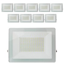 시그마엘이디 야외 간판조명 고정형 LED 투광기 105W 화이트 주광색, 10개