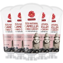 과일나라 제주 자연의 동백 핸드크림, 5개, 60g