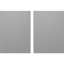 올데이랩 소음방지 FELT 가드스티커 시트 A5, 2개, 그레이