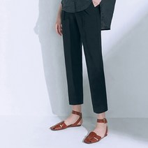 안지크 여성용 크레오라 세미배기 슬랙스 JH3S201W