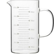 칼딘 내열유리 계량서버 MS-01, 1000ml, 투명