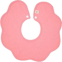 빅롤링 턱받이, 5 핑크, 1개