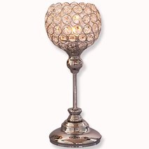 심플앤글로우 유럽풍 셀프 인테리어 촛대 12 x 33 cm, 골드