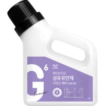 레인보우샵 구연산 워터 섬유유연제 라벤더향 본품, 1L, 1개