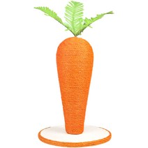 애구애구 고양이 당근 수직 스크래쳐 L 42cm, 혼합색상, 1개