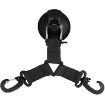 신중상점 차박 타프 어닝흡착판 스프라이프, 블랙