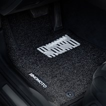 모모토 디자인 코일매트 엣지확장형 3종 세트, 블랙, BMW 6GT G32 그란투리스모, BMW