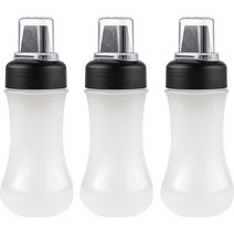 인블룸 5구 드레싱 소스통 블랙, 350ml, 3개