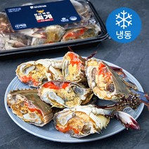 바다미식회 살이꽉찬 국내산 알배기 절단꽃게 (냉동), 500g, 1개