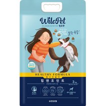 윌로펫 강아지 헬시포뮬러 사료 힙앤조인트 10p, 3kg, 1개, 오리