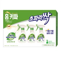 홈키파 초파리싹 그린에디션 3p, 870ml, 1개