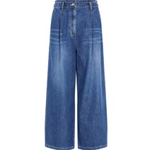 보브 여성용 원 턱 와이드 부츠컷 진 7153255004