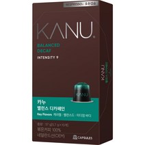 카누 밸런스 디카페인 네스프레소 호환 캡슐 커피, 5.7g, 1개