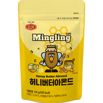 머거본 허니버터 아몬드, 100g, 1개