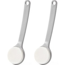 포테가르 아프지않은 때밀이 등밀이 스틱블럭, 그레이, 1개입, 2개