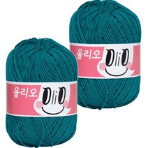 야나 올리오 뜨개실, 727 사파이어, 2개