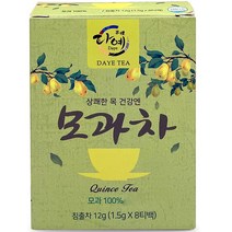 다예 모과차 8p, 9.6g, 1개