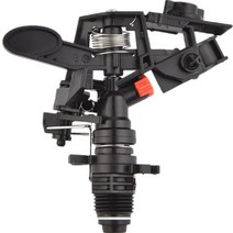 원예 용품 홈 가드닝 스프링쿨러 08 4포인트 플라스틱 조절식 로커 노즐, 혼합색상, 1개