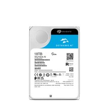 씨게이트 SkyHawk AI CCTV용 HDD, ST18000VE002, 18432GB