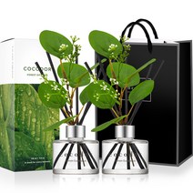 코코도르 포레스트 디퓨저 + 쇼핑백, 레몬 유칼립투스, 120ml, 2개