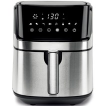 롯데알미늄 사각 에어프라이어 5L, LSF825, 혼합색상