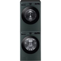 LG전자 트롬 오브제컬렉션 드럼세탁기 + 건조기 세트 21kg + 19kg KFG21GN-9GN 방문설치, 네이처 그린