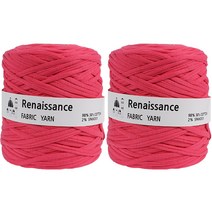 yarna 패브릭얀 르네상스 500g, 14 진핑크, 2개