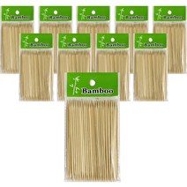 다드림 대나무 양면 산적 꼬지 10cm, 10개, 50개입