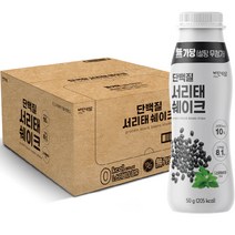 비단식당 한끼식사 단백질 서리태쉐이크, 50g, 24개
