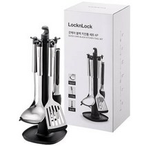 락앤락 굿케어 스텐 키친툴 세트, 6종, 블랙