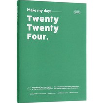 아이코닉 2024 레코드온 다이어리 플랜위클리 A5 플래너 스케줄러, 01 GREE