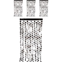 파티쇼 할로윈은박수술커튼 해골, 혼합색상, 4개