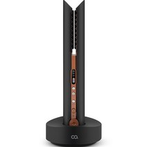오아 더벨벳 무선 고데기 미니 휴대용 뿌리볼륨 헤어 매직기, 블랙, OHA-019BK