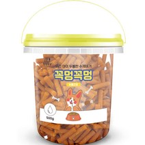 꼭멍꼭멍 강아지 우리아이 두툼한 수제버거 눈물건강, 오리분쇄육, 500g, 1개