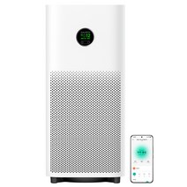 샤오미 미지아 스마트 6 공기청정기 50㎡, 화이트, AC-M25-SC