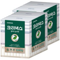 크리넥스 클래식 천연펄프 숲속향 미용티슈 2겹 180매, 6개입, 2팩