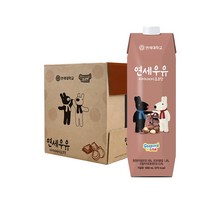 연세우유 마카다미아 초코맛, 1000ml, 9개