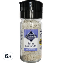 게랑드 토판천일염 그라인더, 70g, 6개