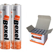 벡셀 알카라인 AAA 건전지 벌크, 1개