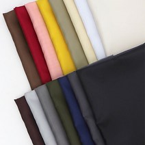 코하스아이디 Basic 폴리 다후다 안감 패브릭원단, 브라운