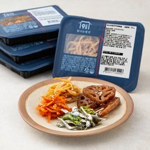 탐나는밥상 마른 반찬 꽈리고추 멸치볶음 60g + 연근조림 100g + 진미채 70g + 부드러운 진미채볶음 60g 세트, 1세트