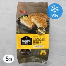 동원 퀴진 크리스피 돈까스 모짜렐라 치즈 (냉동), 450g, 5개