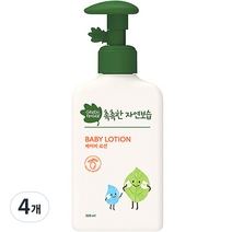 그린핑거 촉촉한 자연보습 베이비로션, 320ml, 4개