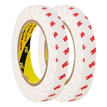 3M 스카치 다용도 폼 양면 테이프 18mm x 5m, 2개