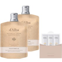 달바 워터풀 슬리핑팩 60ml x 2p + 키트 4ml x 3p 세트, 1세트